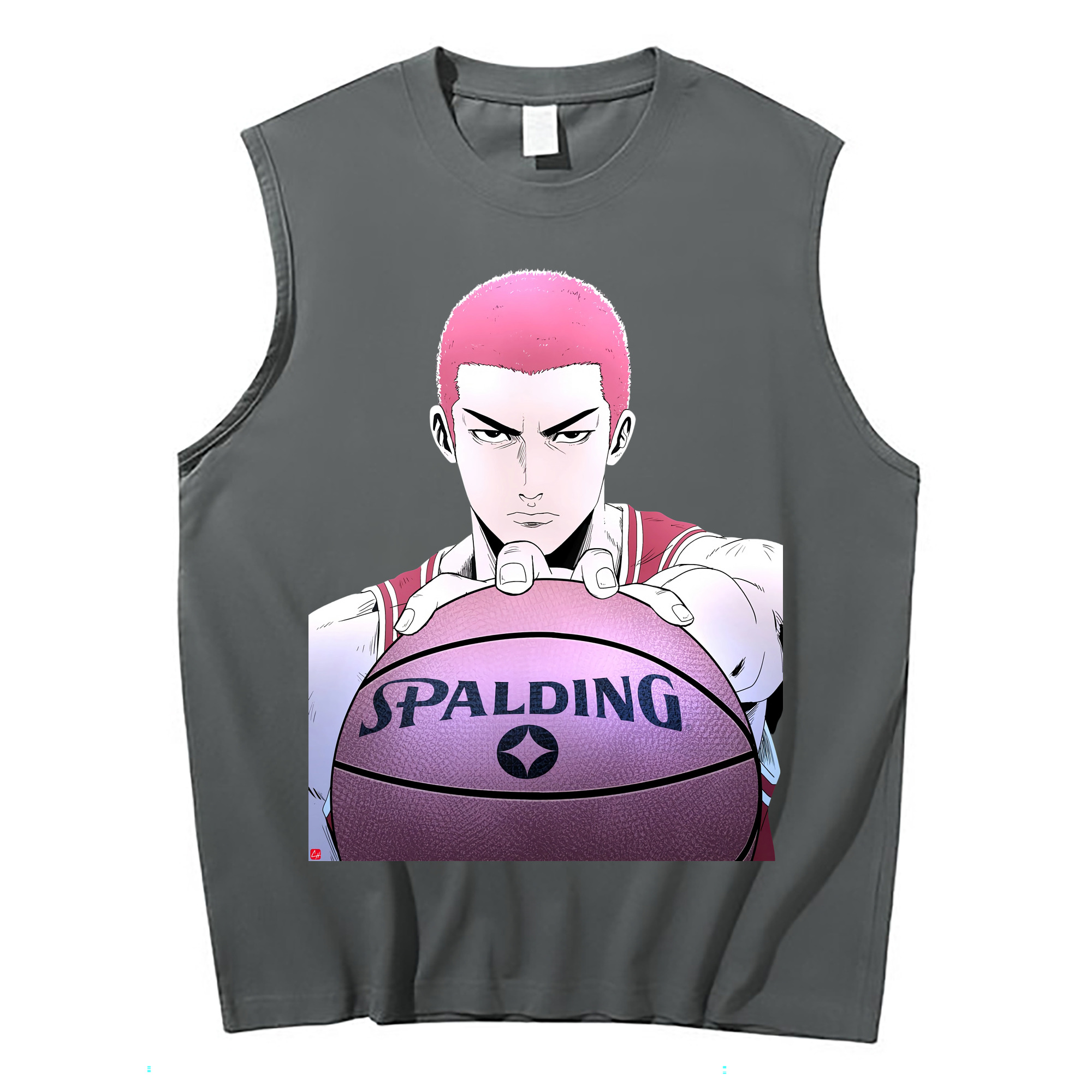 （画像用） SLAM DUNK／スラムダンク コットン100％タンクトップ（フロントプリント）